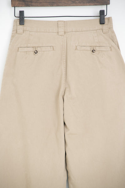 vintage satin wide full-length pants