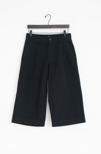 vintage satin 4/5 wide pants