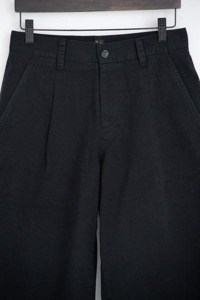 vintage satin 4/5 wide pants