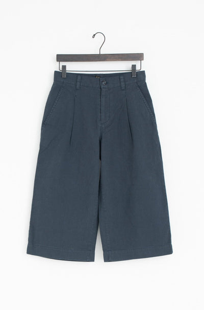 vintage satin 4/5 wide pants