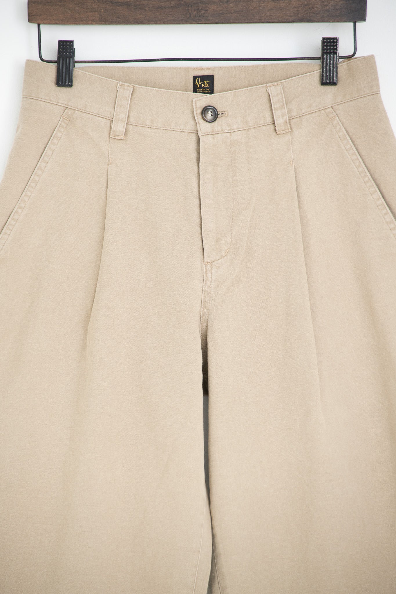vintage satin 4/5 wide pants