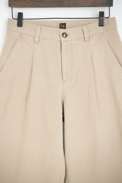 vintage satin 4/5 wide pants