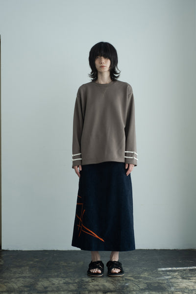 handwork flared skirt