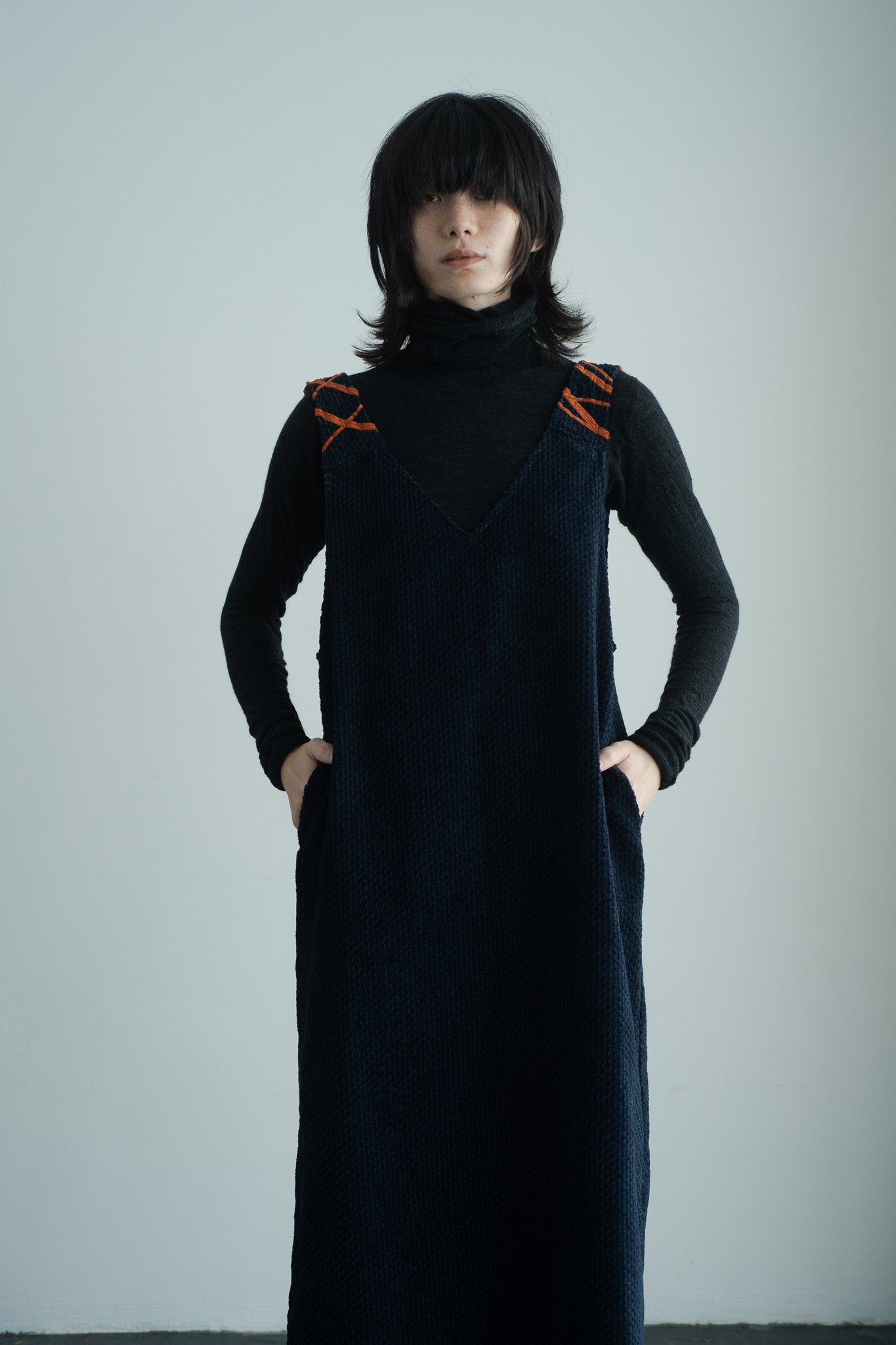 handwork jumper dress