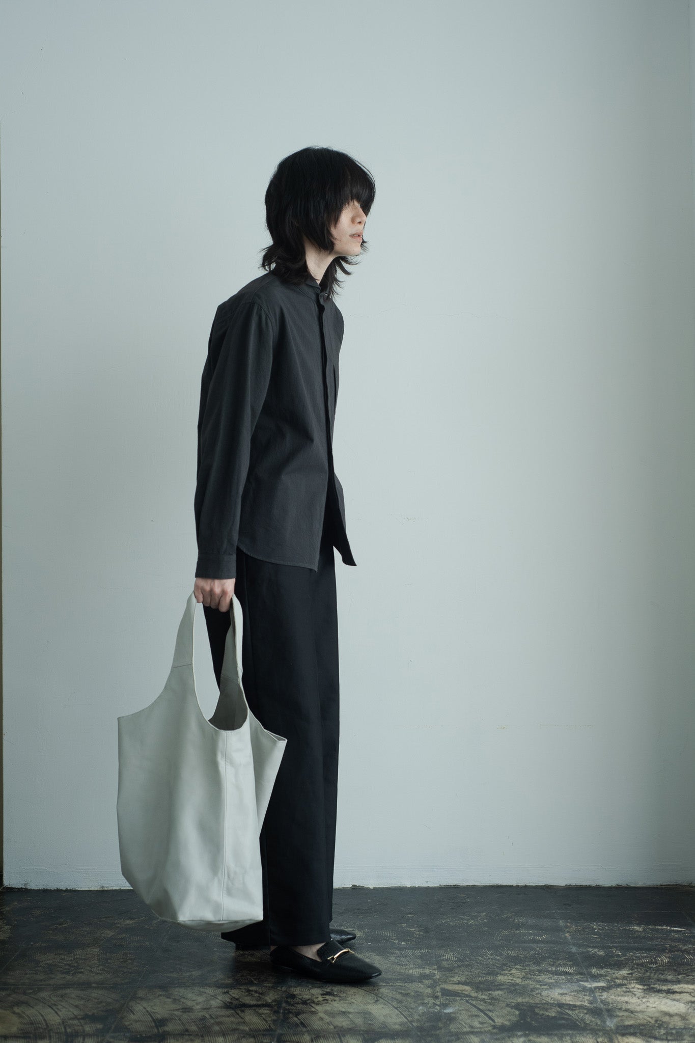 leather huge bag