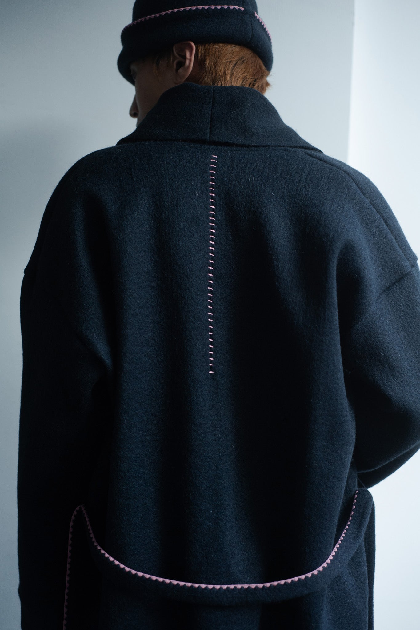 needle work gown coat