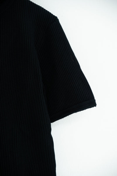 strong waffle half-sleeve shirt
