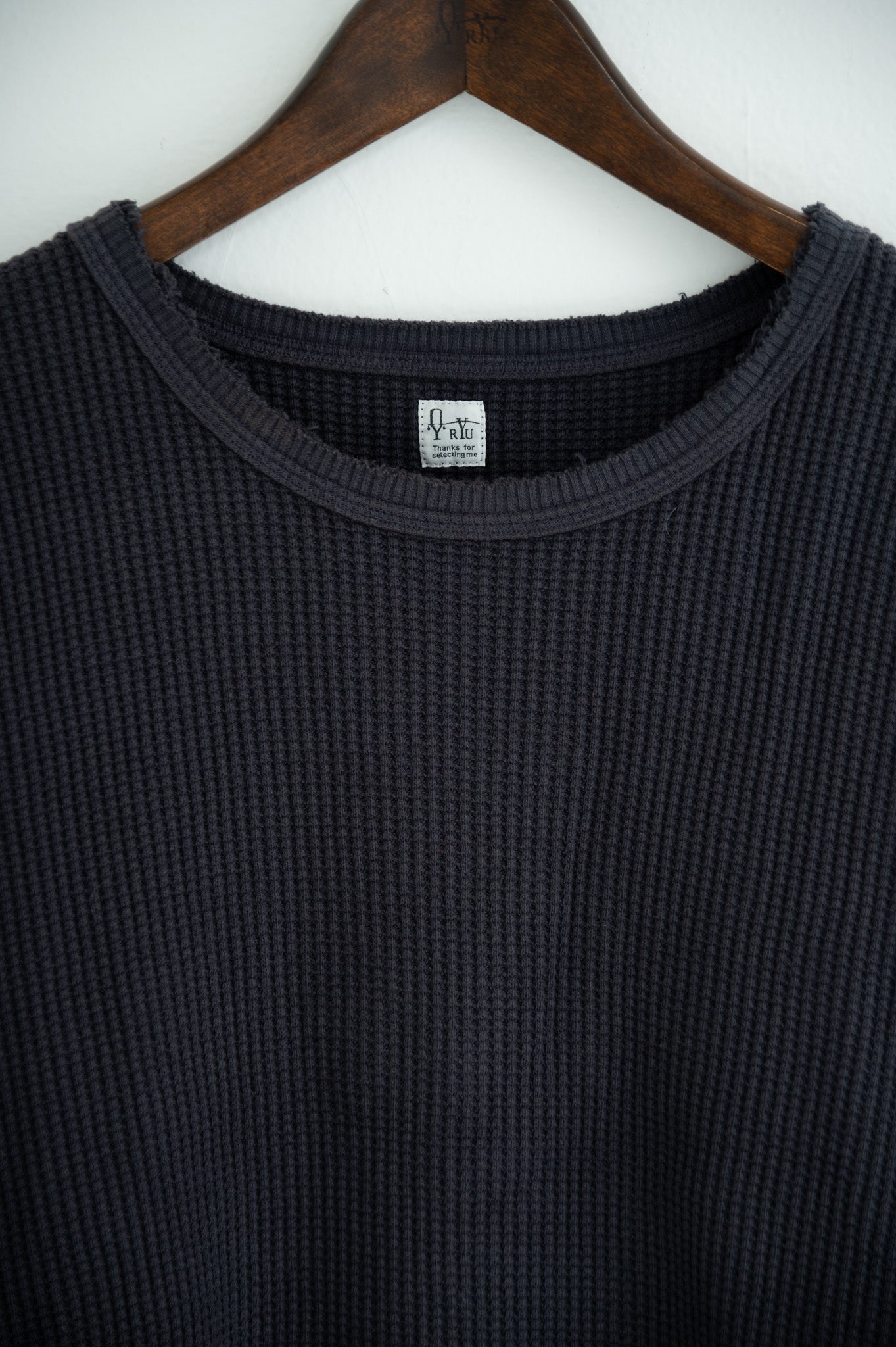 strong waffle half-sleeve shirt