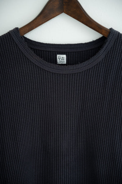 strong waffle half-sleeve shirt