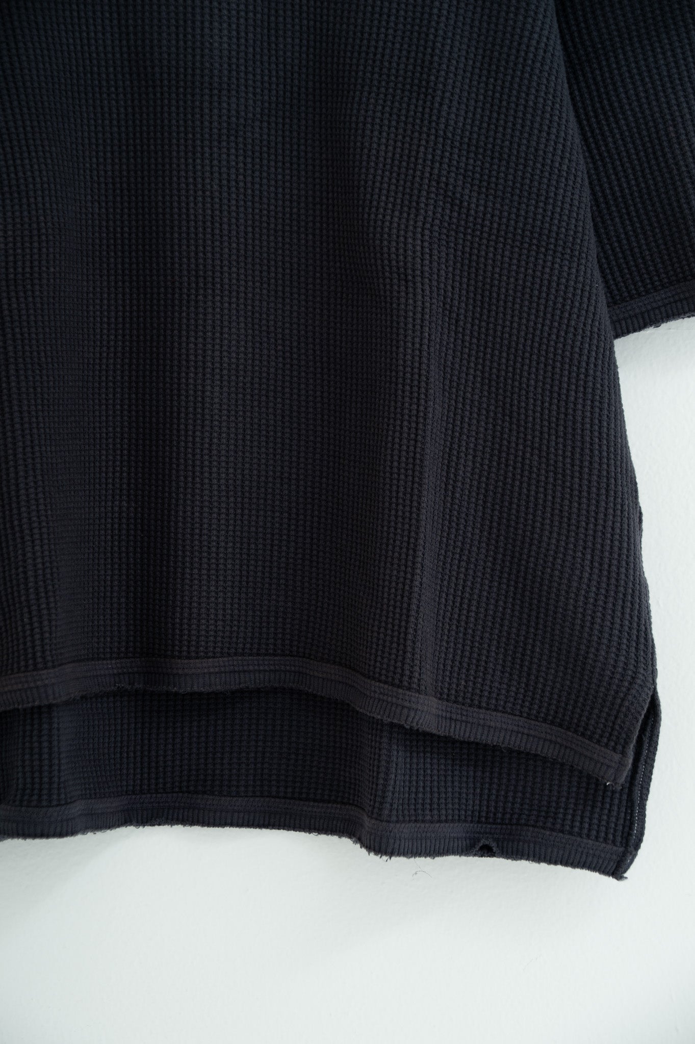 strong waffle half-sleeve shirt