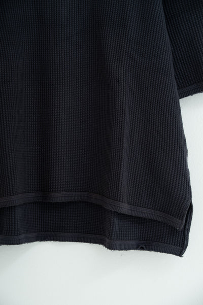 strong waffle half-sleeve shirt