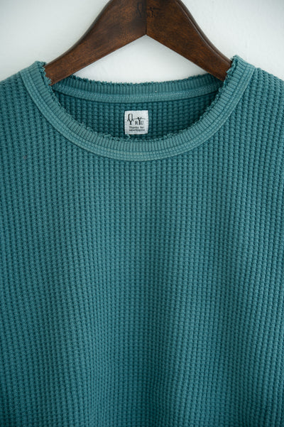 strong waffle half-sleeve shirt