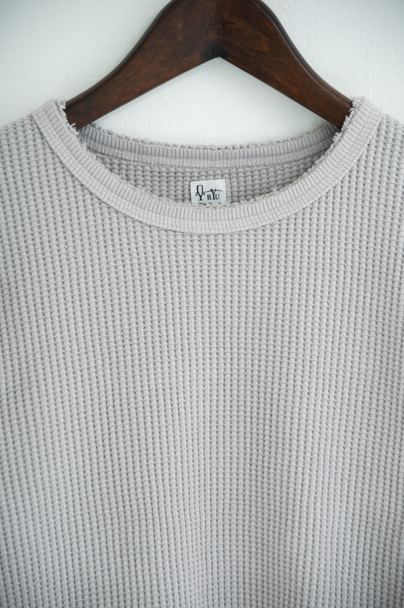 strong waffle half-sleeve shirt