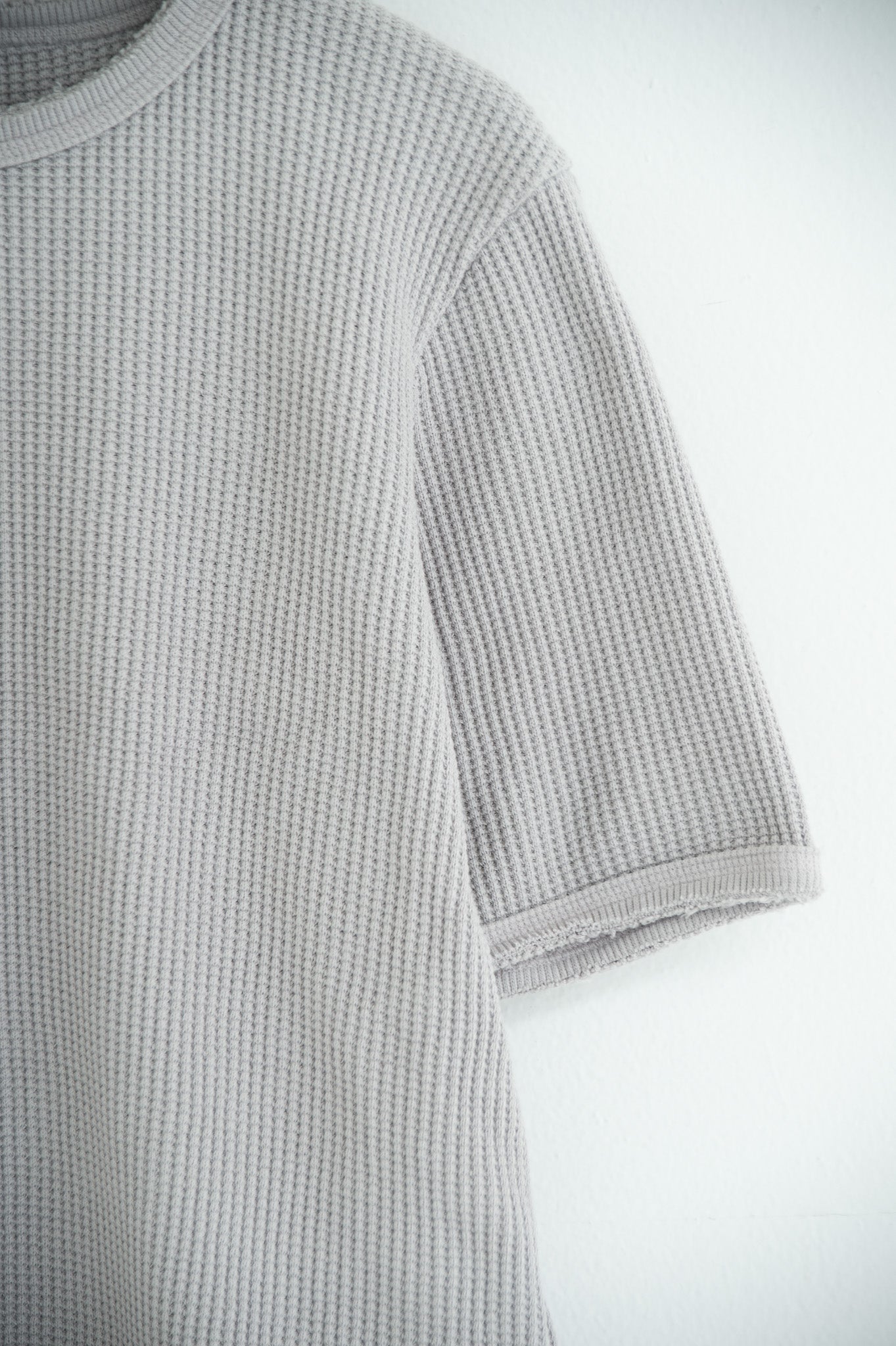 strong waffle half-sleeve shirt