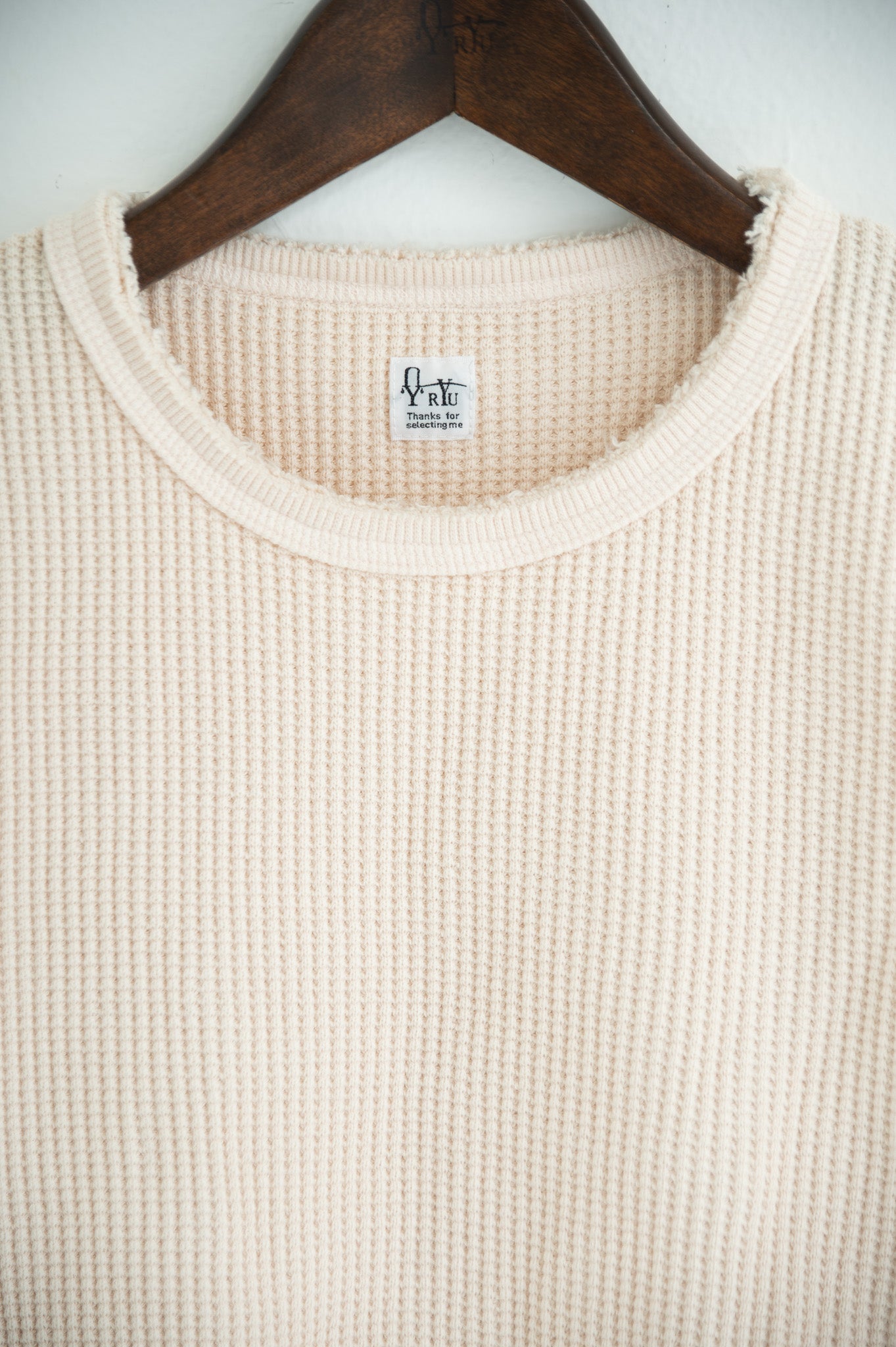 strong waffle half-sleeve shirt
