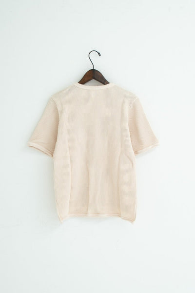 strong waffle half-sleeve shirt