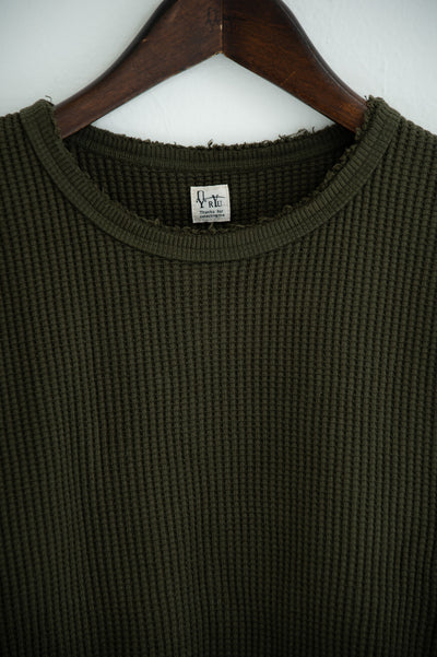 strong waffle half-sleeve shirt