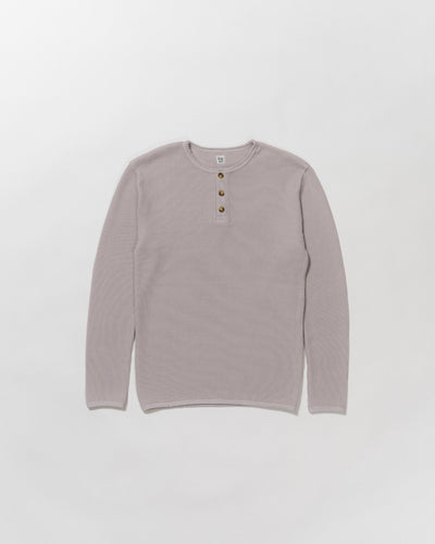 strong waffle henley neck shirt