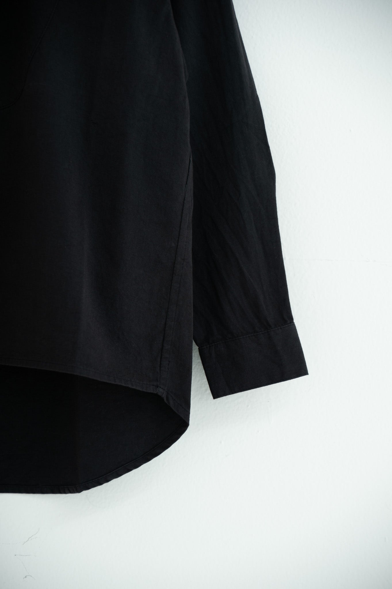 band collar bosom shirt