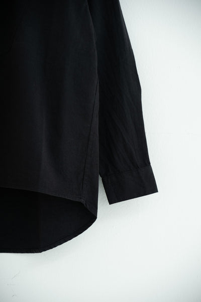 band collar bosom shirt