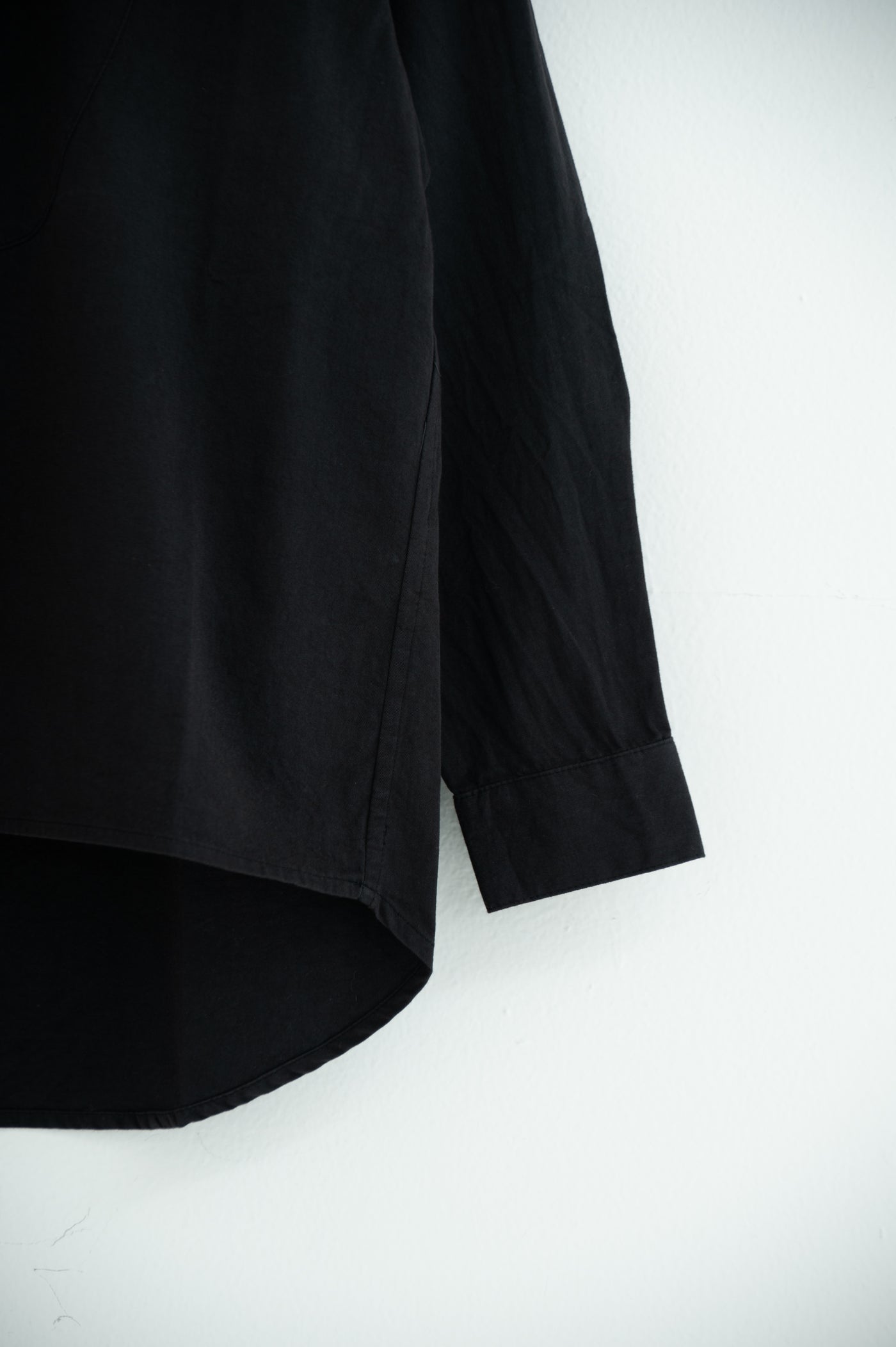 band collar bosom shirt