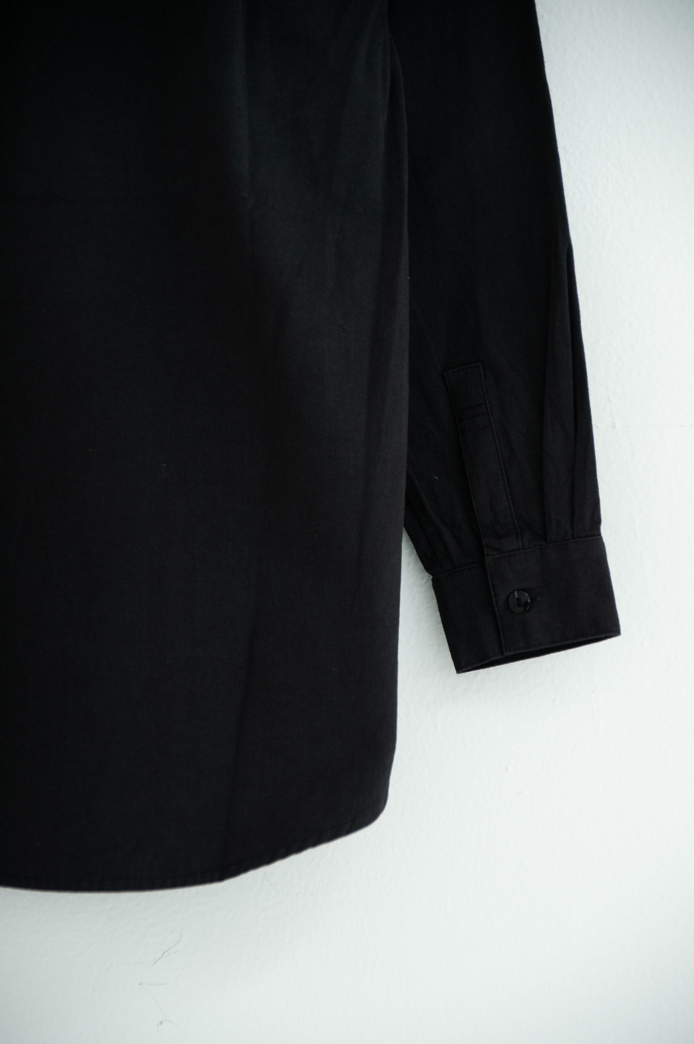 band collar bosom shirt