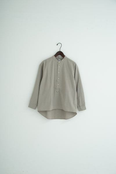 band collar bosom shirt