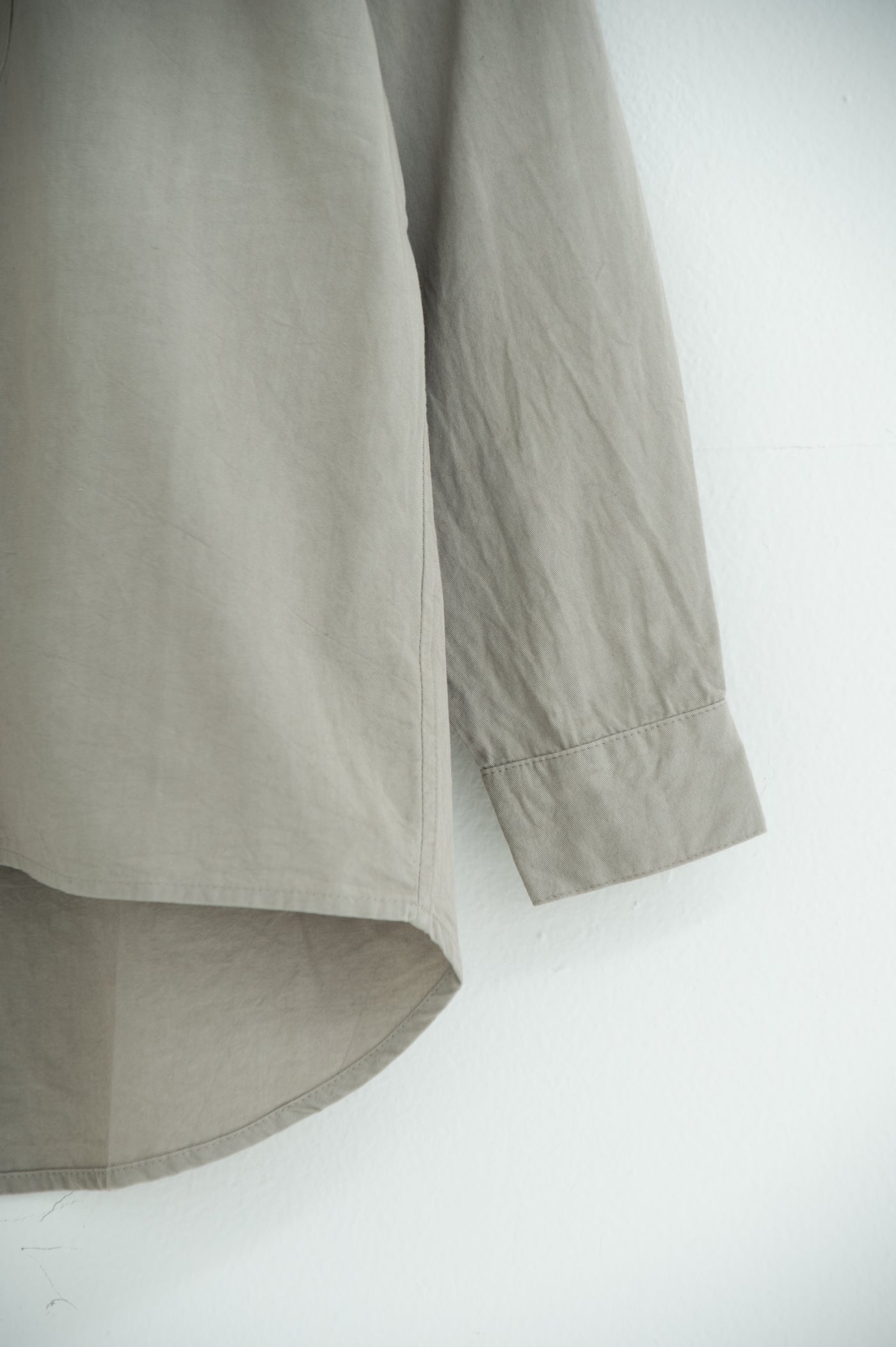 band collar bosom shirt