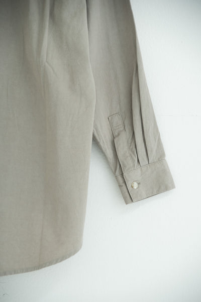 band collar bosom shirt