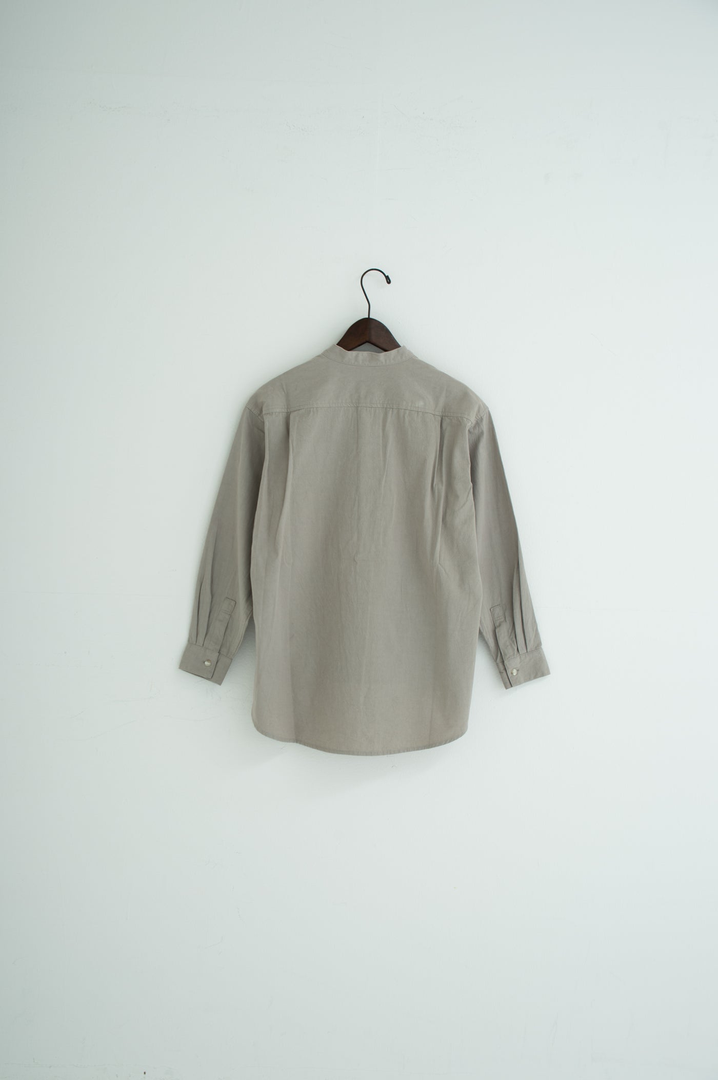 band collar bosom shirt