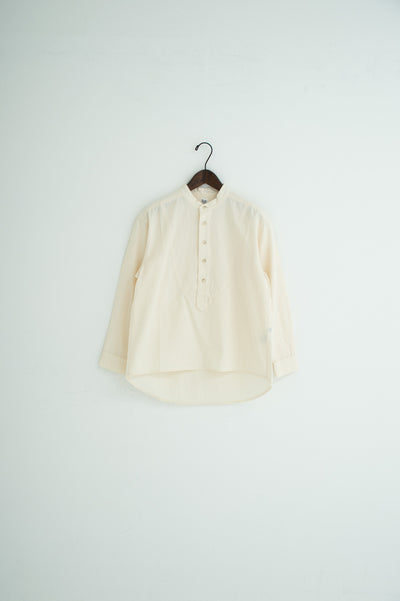 band collar bosom shirt