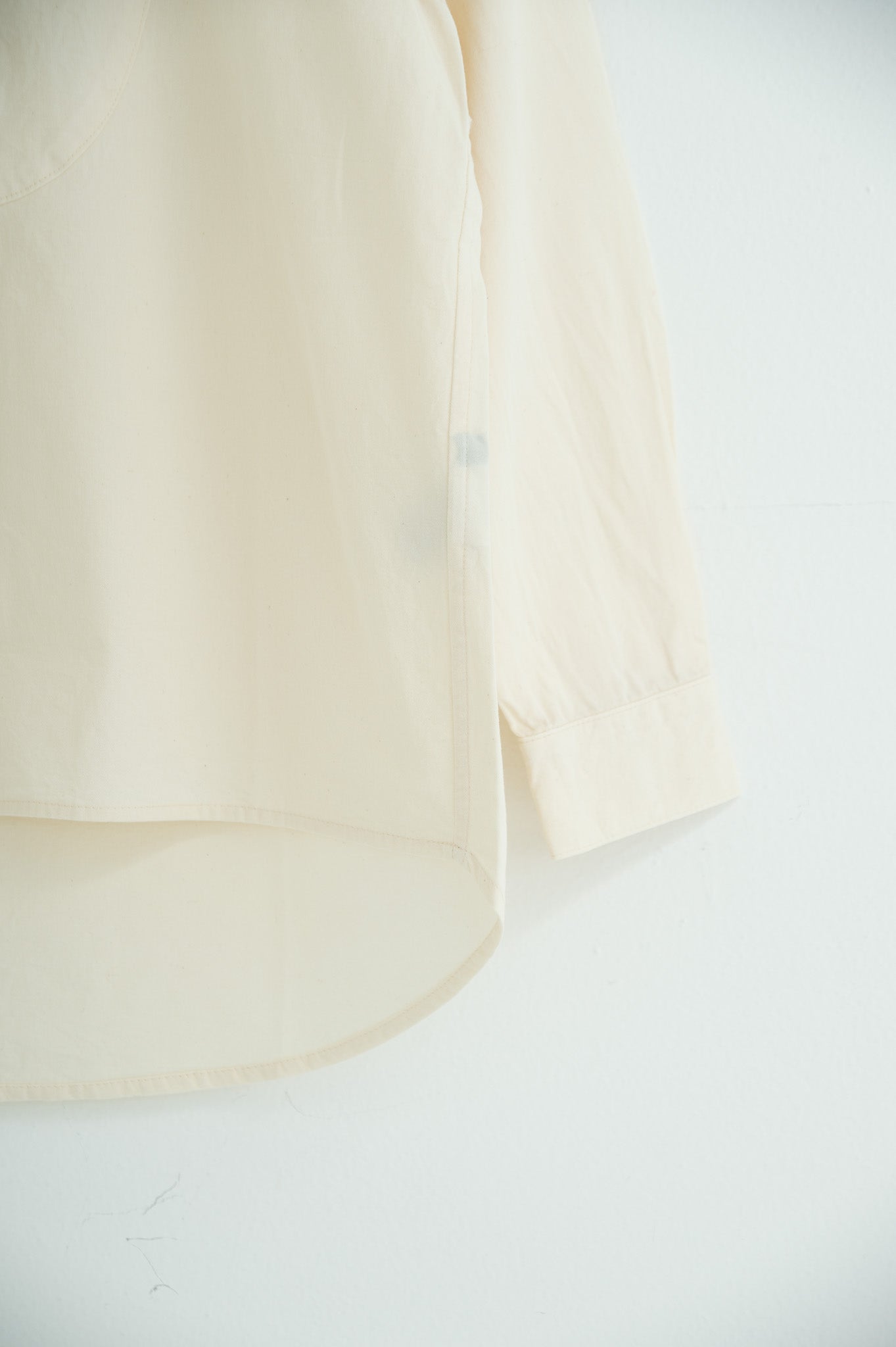 band collar bosom shirt