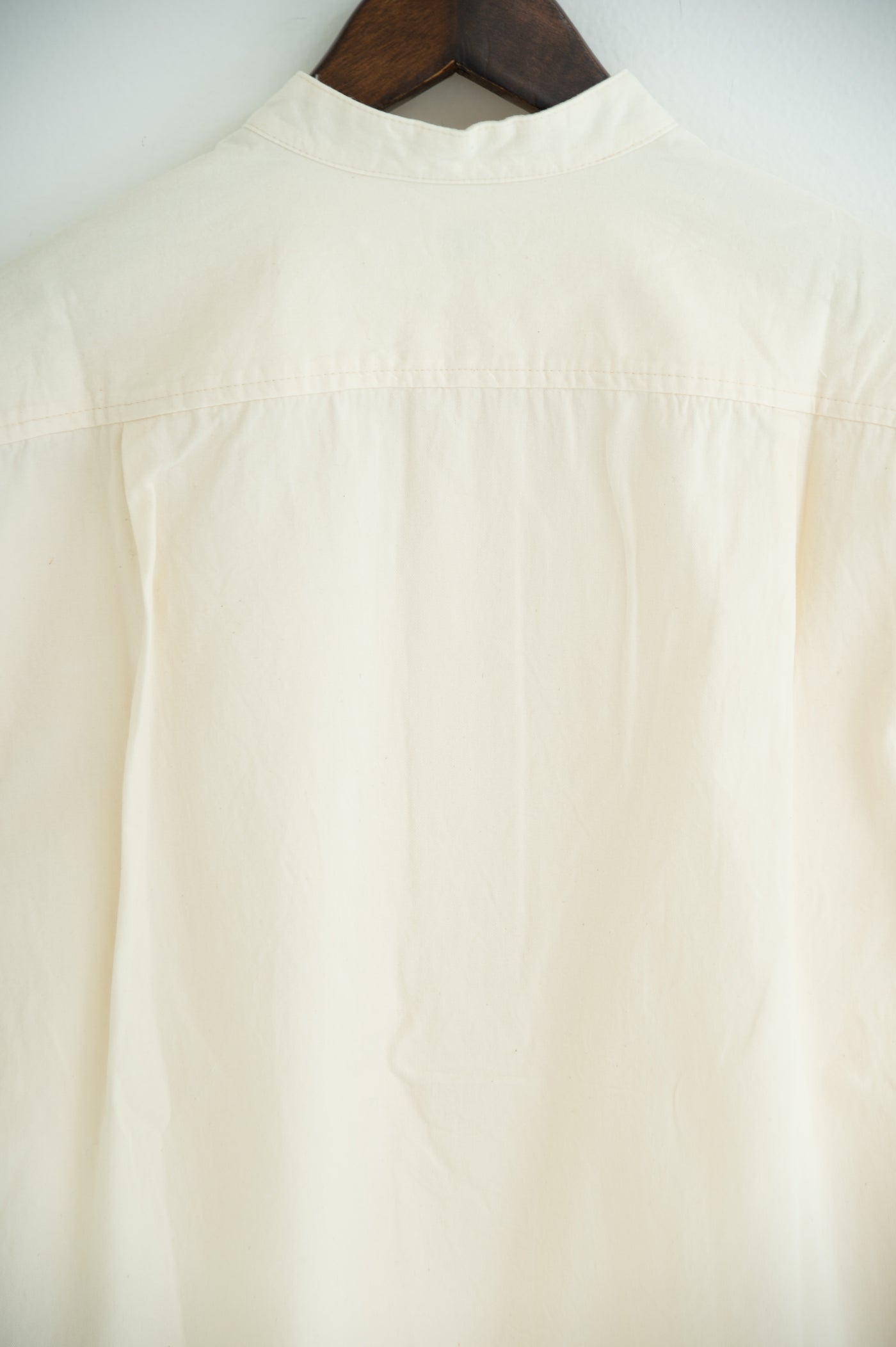 band collar bosom shirt