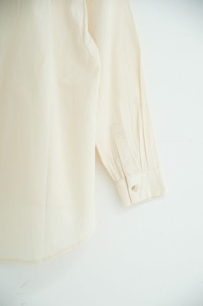 band collar bosom shirt