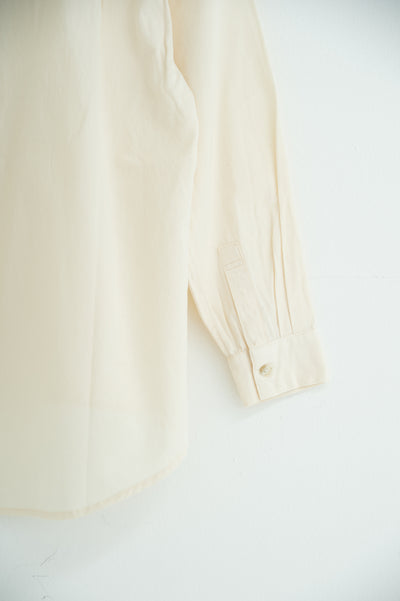 band collar bosom shirt