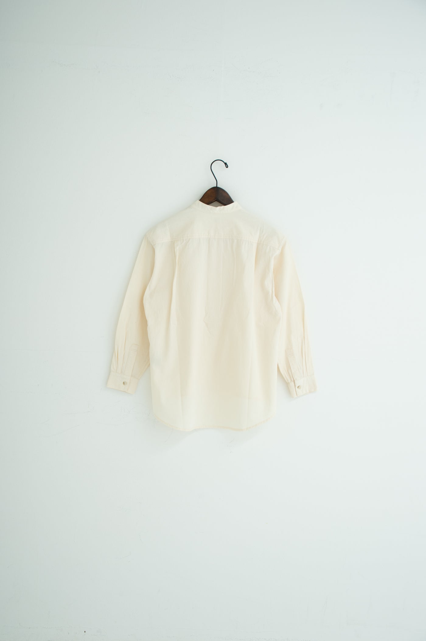 band collar bosom shirt