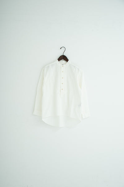 band collar bosom shirt