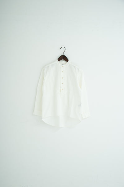 band collar bosom shirt