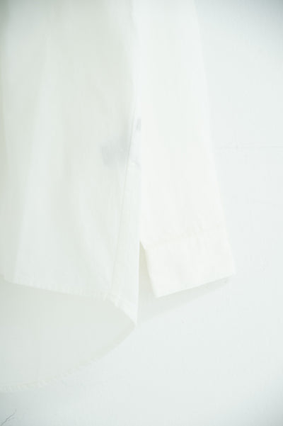 band collar bosom shirt