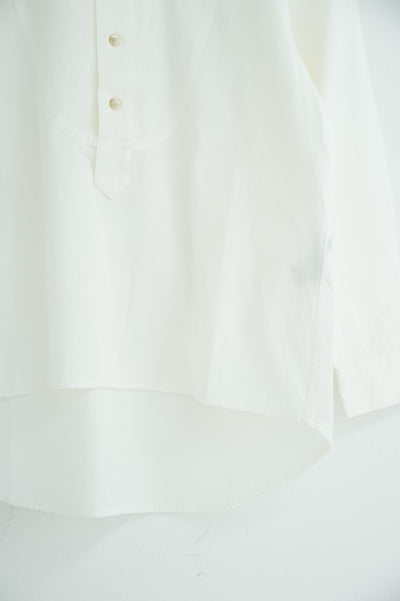 band collar bosom shirt