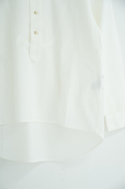 band collar bosom shirt