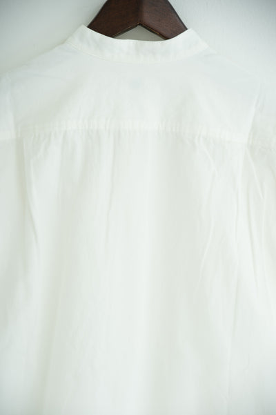 band collar bosom shirt
