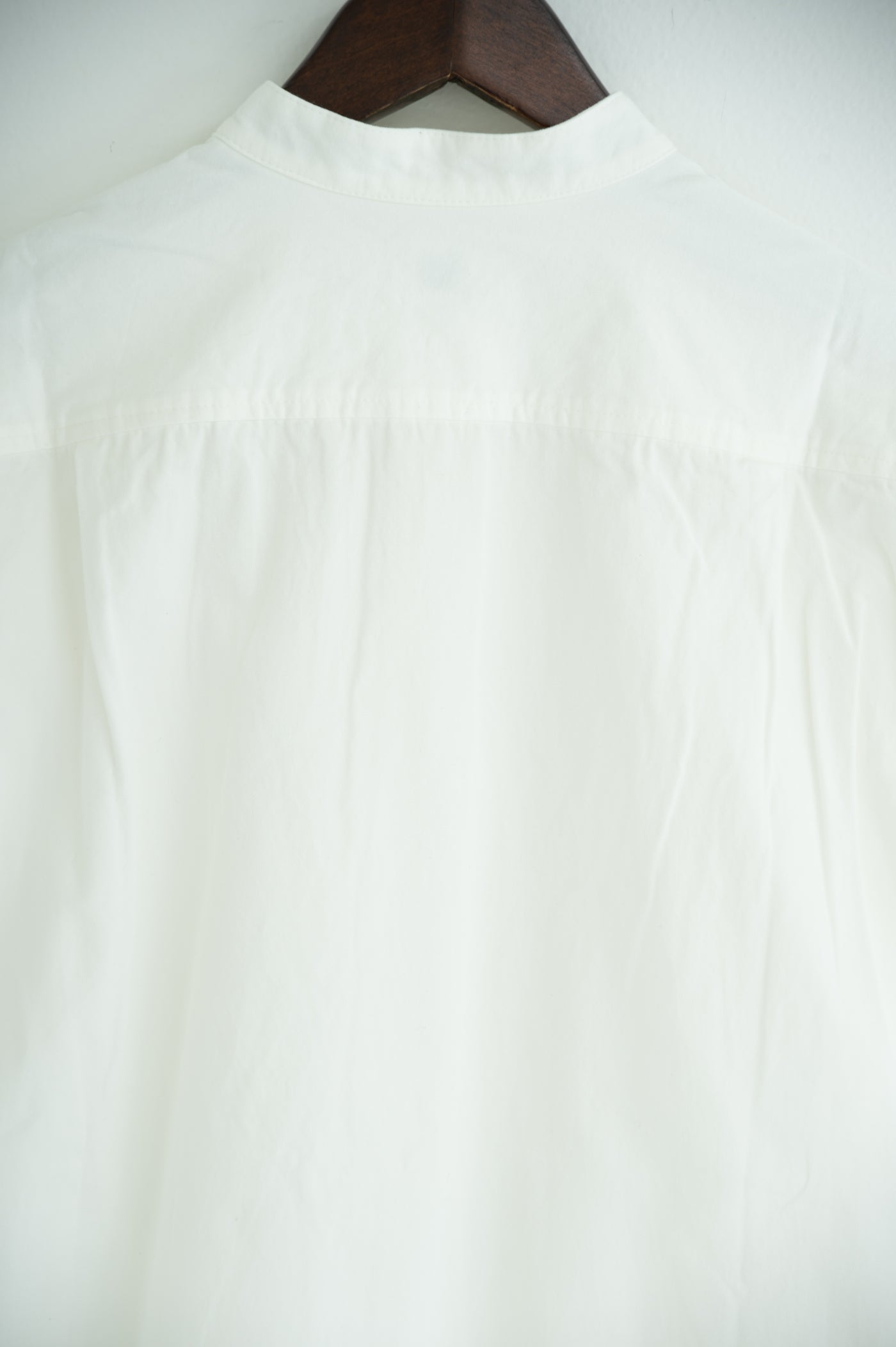 band collar bosom shirt