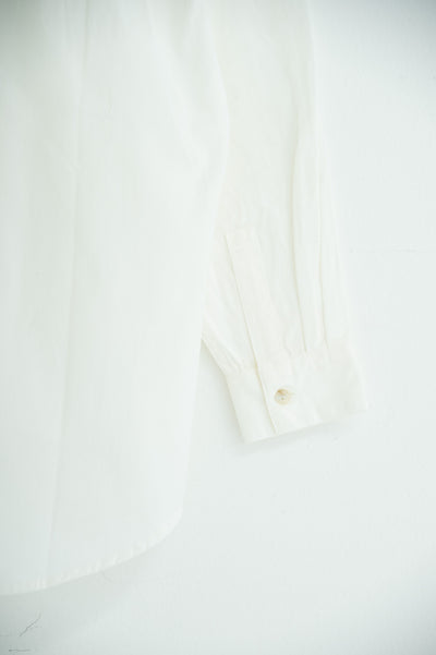 band collar bosom shirt