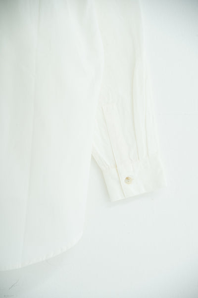 band collar bosom shirt