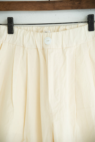 two-tuck wide pants