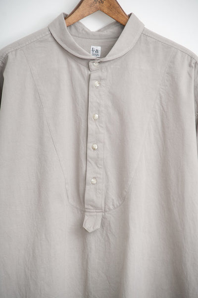 shawl collar over bosom shirt