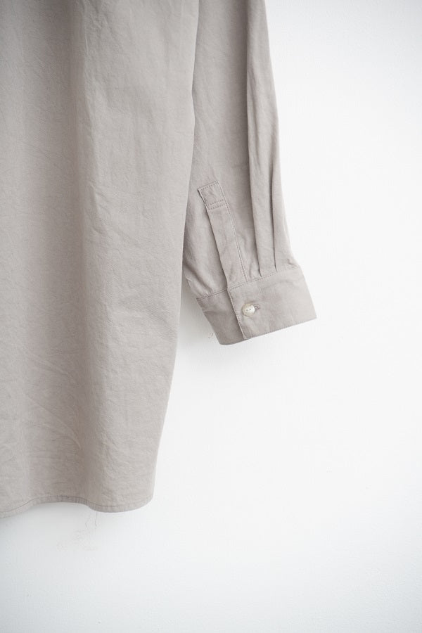 shawl collar over bosom shirt