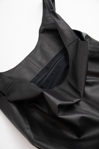 leather huge bag