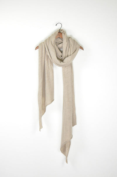 washable wool gauze stole